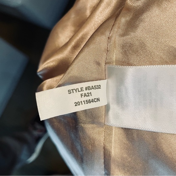 J. Crew Relaxed topcoat, wool blend, Size Large, Excellent cond - Picture 6 of 7